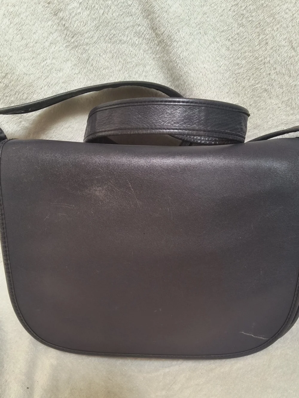 Coach 75th Anniversary Limited Edition Saddle Bag In Midnight Navy